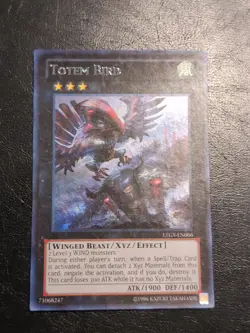 Yu-Gi-Oh! SECRET RARE CARD TOTEM BIRD LTGY-EN086 VLP - Image 1