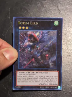 Yu-Gi-Oh! SECRET RARE CARD TOTEM BIRD LTGY-EN086 VLP - Image 3