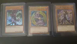 9 CARD DARK MAGICIAN ULTRA PLATINUM SECRET QUARTER CENTURY KNIGHT ARTS YUGIOH NM - Image 4