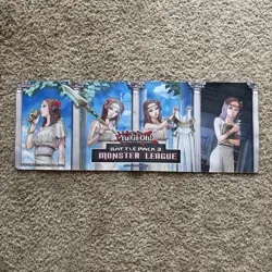 Yu-Gi-Oh Battle Pack 3 Monster League Card Game Playmat 1996 Forbidden - Image 1