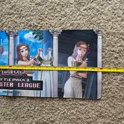 Yu-Gi-Oh Battle Pack 3 Monster League Card Game Playmat 1996 Forbidden - Image 2