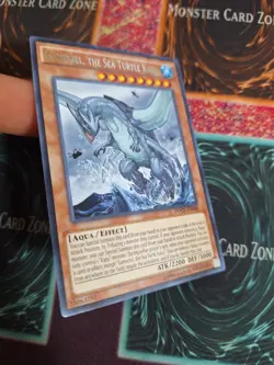Yu-Gi-Oh! TCG Gameciel, The Sea Turtle Kaiju DOCS-EN088 Rare Unlim Near Mint - Image 2