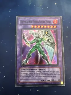 Yu-Gi-Oh! SUPER RARE ELEMENTAL HERO SHINING PHOENIX ENFORCER DP05-EN013 1ST NM - Image 1
