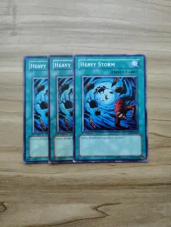 Yu-Gi-Oh! - Heavy Storm - 3X - Full Playset - Image 1