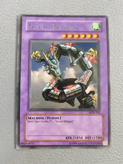 Metal Dragon | PL | LOB-102 Rare | Yugioh - Image 1