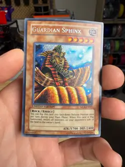 Yugioh! Guardian Sphinx MC2-EN001 Secret Rare - Image 1