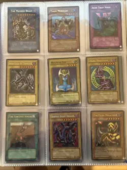 Yugioh TCG Vintage Binder Collection Lot - Image 1