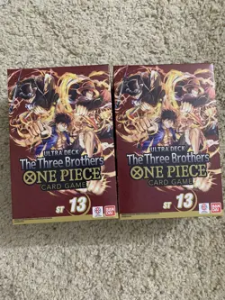 The Three Brothers Sealed English Deck One Piece TCG Ultra Deck - Image 1