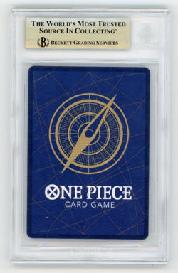 BGS 10 One Piece P-022 P Monkey.D.Luffy - ENG Foil Film Red Pristine Low Pop 30 - Image 2