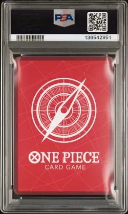 2025 ONE PIECE PROMOS DODGERS X ONE PIECE NIGHT #010 MONKEY D. LUFFY PSA 10 - Image 2