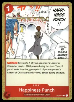 Kingdoms of Intrigue #OP04-017 Happiness Punch - Image 1