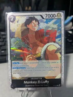 Monkey.D.Luffy P-075 One Piece Promotion Cards Foil - Image 1