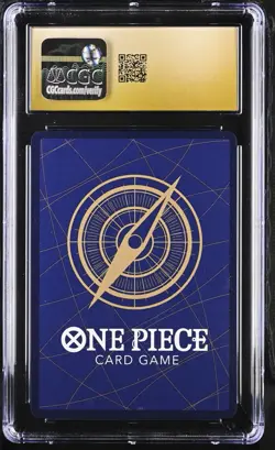 CGC PRISTIN 10 Nami OP11-054 One Piece Card Game Japanese A FIST OF DIVINE SPEED - Image 2