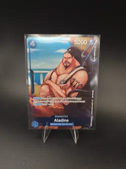 OP14-043 Aladine Dash Pack R Full Art One Piece TCG English Card - Image 1