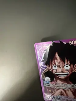 ONE PIECE Card Monkey D. Luffy Alt Art OP05-060 L Awakening of the New Era - Image 4