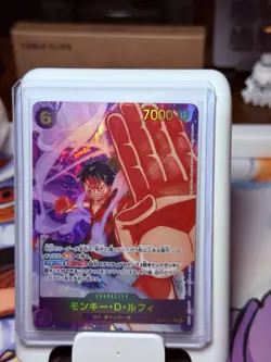 ONE PIECE Card Monkey D. Luffy SEC EB02-061 [PAR] Parallel Anime 25th collection - Image 2