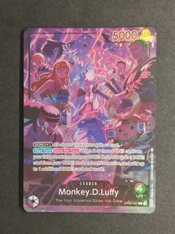 One piece Monkey D. Luffy OP09 - 061 Leader 2nd Anniversary Set Promo mint - Image 1