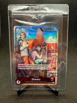 Shanks (PSA Magazine Promo) OP09-001 One Piece Promo Card Foil SEALED BRAND NEW - Image 1