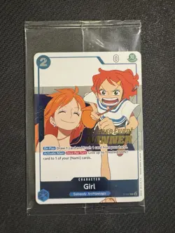 Girl (OP14 Release Event Winner) - One Piece Promotion Cards (OP-PR) - Image 1