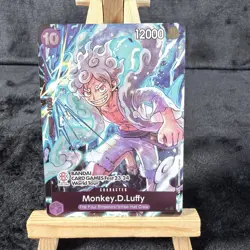 ONE PIECE CARD GAME MONKEY.D.LUFFY P-041 BANDAI CARD GAMES FEST 23-24 WORLD TOUR - Image 1