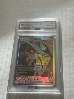 One Piece Emperors In The New World Nico Robin OP09-062 Leader Alt Art PSA 10 - Image 1