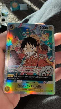 Monkey.D.Luffy (109) OP07-109 500 Years in the Future Foil - Image 1