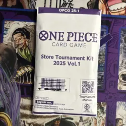 One Piece Card Game Store Tournament Kit 2025 Vol 1 English New Sealed - Image 1