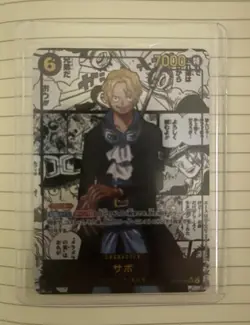 One Piece CCG | Sabo | OP13-120 | Carrying On His Will | Manga Rare | NM - Image 3