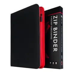 Vault X SV10 First Edition 9 Pocket Exo-Tec Zip Binder DESTINED RIVALS - Image 1