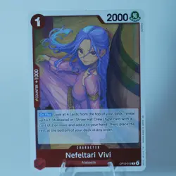 One Piece TCG Nefeltari Vivi OP13-012 Rare Foil Near Mint English - Image 1