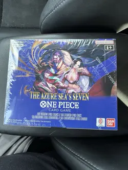 One Piece TCG - OP14 The Azure Sea's Seven Booster Box In-Hand Ships Free - Image 1