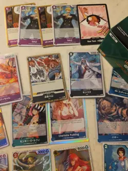 One Piece TCG Booster BOX [OP-12] - 8SR SLEEVED AND MANY RARES! LOT! - Image 3