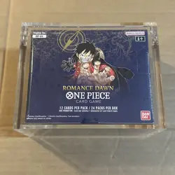 One Piece Card Game Romance Dawn OP-01 Booster Box Sealed - English White Bottom - Image 1