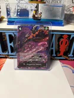 St. Jaygarcia Saturn (Alternate Art) OP13-083 One Piece Carrying On His Will - Image 1