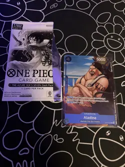 Aladine OP14-043 R - The Azure Sea's Seven One Piece Dash Pack Promo - Image 1