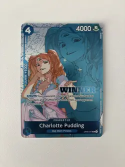 Charlotte Pudding (Winner Pack 2025 Vol. 1) OP06-047 One Piece Promo Cards Foil - Image 1