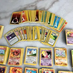 Vintage Pokemon Card Lot 370 Cards Base Set Trainers Energy Mixed Played Used - Image 4