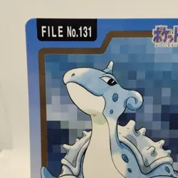 Pokemon Cards Bandai Carddass Lapras File No.131 1997 EX Japanese i393 - Image 2