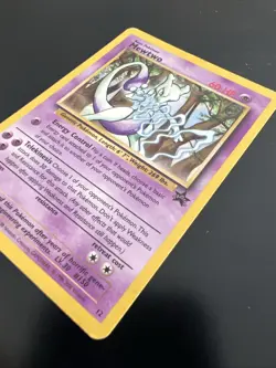Mewtwo - 12 - Black Star Promo Rare - Pokemon Card - LP/MP - Image 4