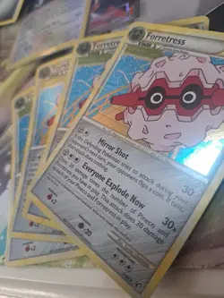 Pokemon Card HeartGold SoulSilver Undaunted Holo Rare Forretress 3/90 P4CK FRESH - Image 3