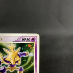 [VG] Alakazam Gold Star 033/075 Miracle Crystal Japanese Pokemon Card 2006 - Image 4