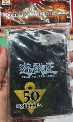 Original 1996 Yu-gi-oh Trading Card Sleeves Vtg Duelist Card Protectors 50 Pack - Image 5