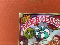 One Piece Anime Trading Card Comic Book Cover Design Card Luff # 18 Merienda - Image 2