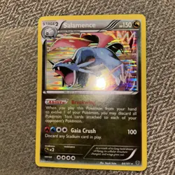 Pokemon Card - Salamence Plasma Blast 64/101 Holo Rare - Image 1