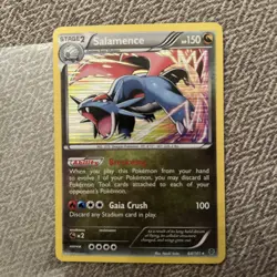 Pokemon Card - Salamence Plasma Blast 64/101 Holo Rare - Image 2