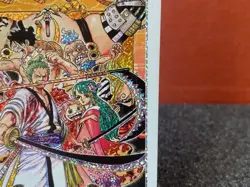 One Piece Anime Trading Card Comic Book Picture SAR Insert Card 08 WANO - Image 3