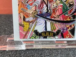 One Piece Anime Trading Card Comic Book Picture SAR Insert Card 08 WANO - Image 4