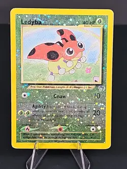Ledyba - 7/18 - Holo Promo Southern Islands - Pokemon Card - HP - Swirl - Image 1