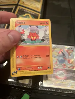 Slugma Skyridge E-Series Pokemon Common Card 98/144 Near Mint Condition - Image 2