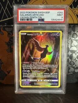 PSA 9 Galarian Articuno SWSH282 SWSH: Sword & Shield Promo Cards Holo PSA 9 - Image 1